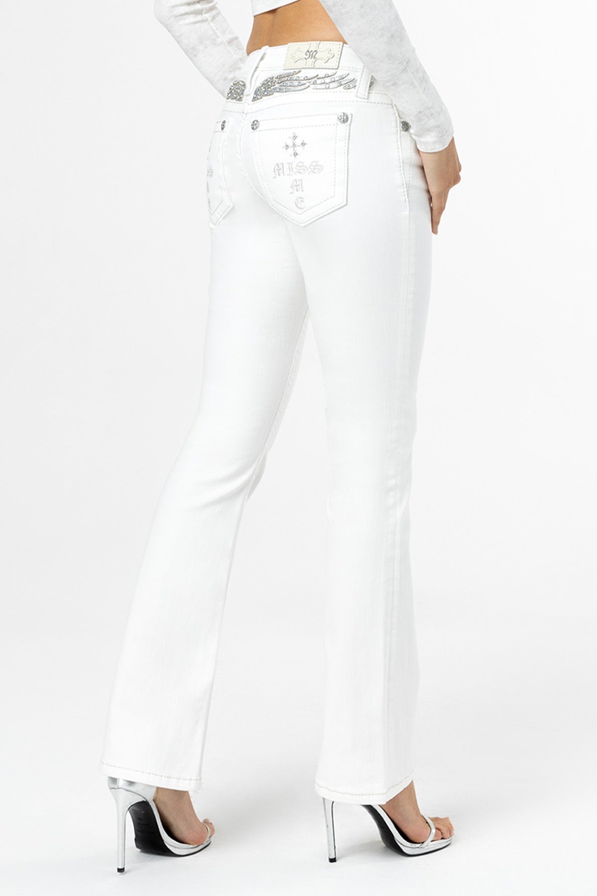 Gabbriette Low Rise Bootcut Jeans