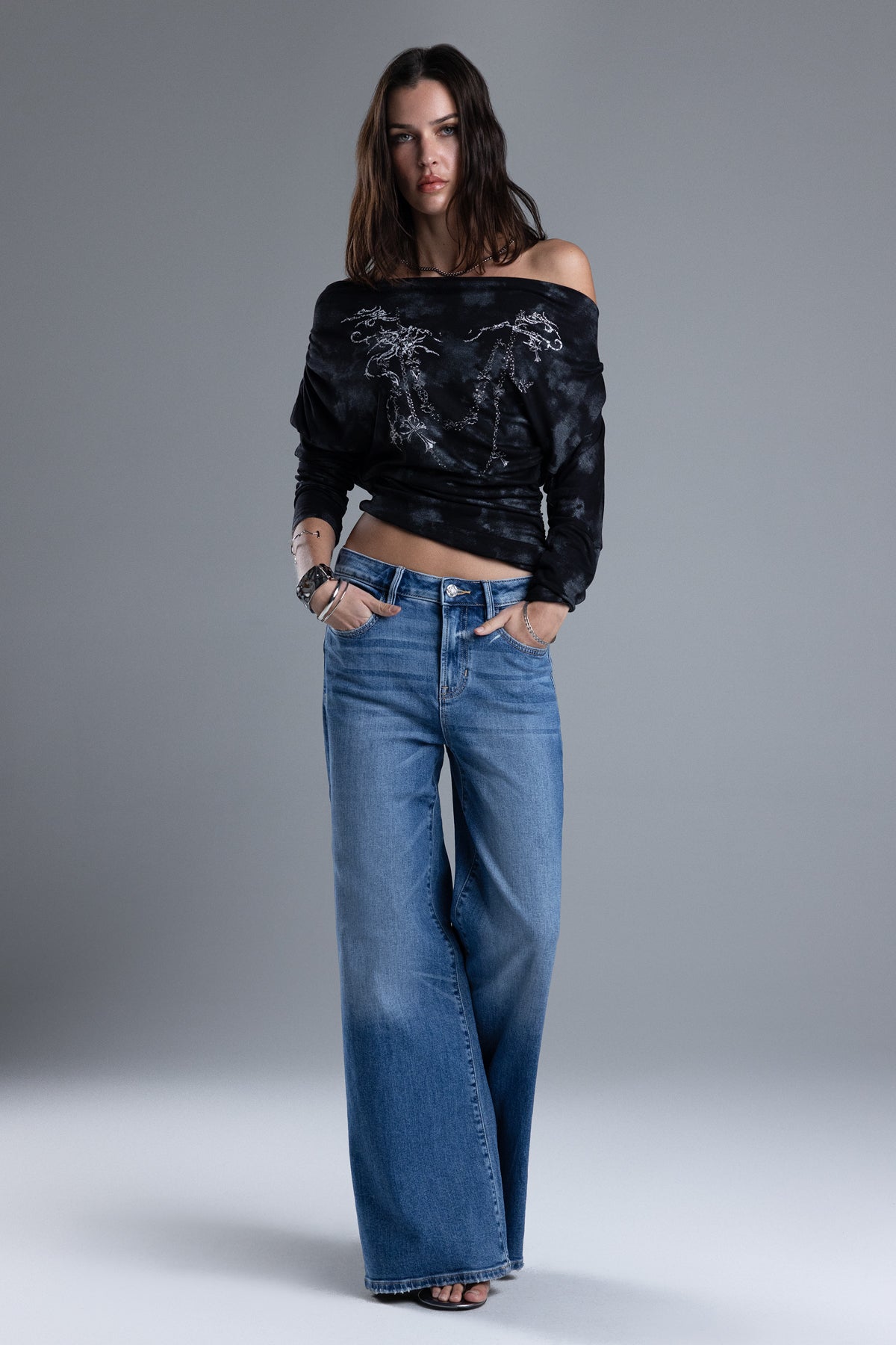 Wren Super Wide Leg Jeans