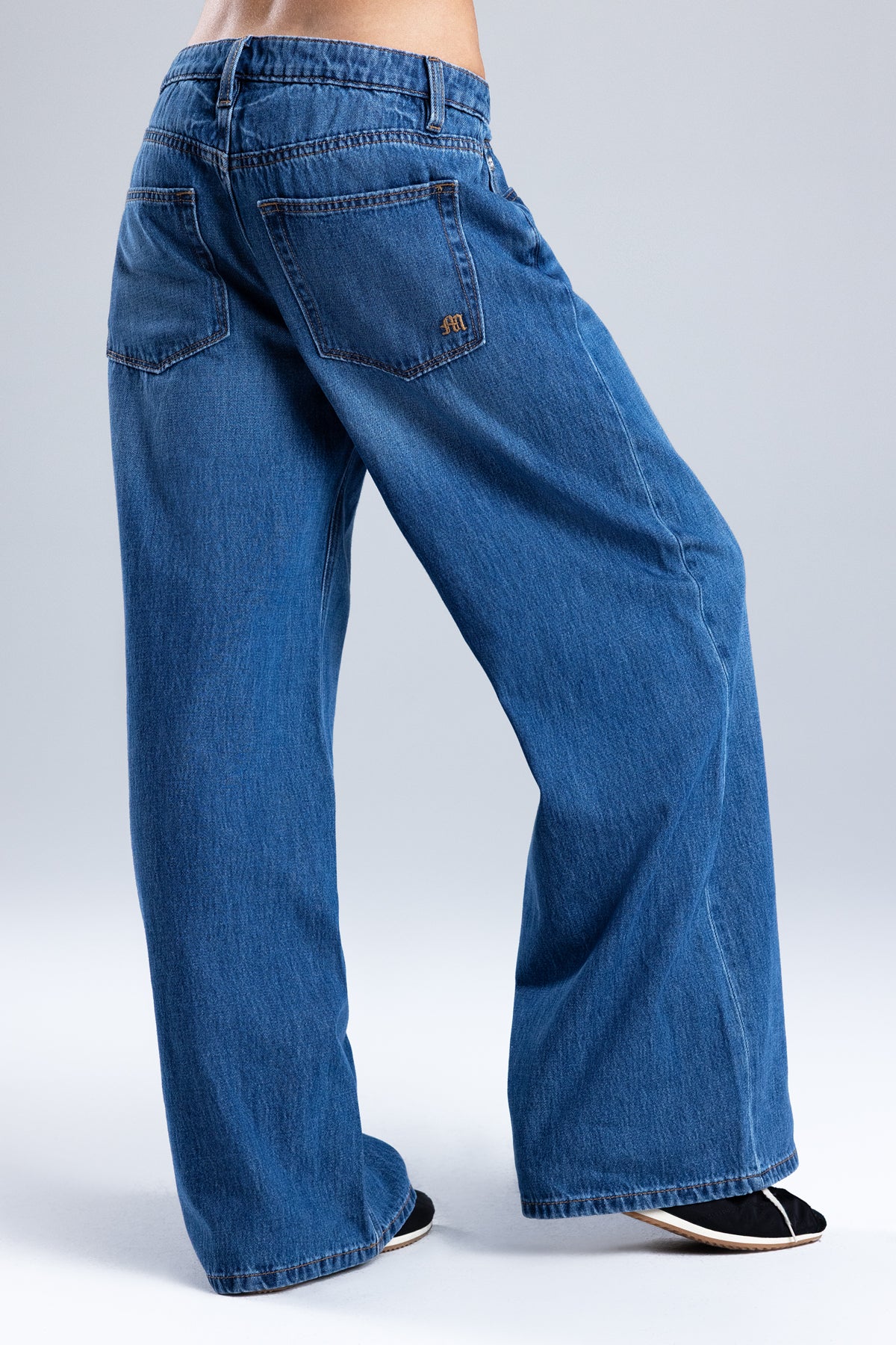 Dion Low Rise Palazzo Jeans