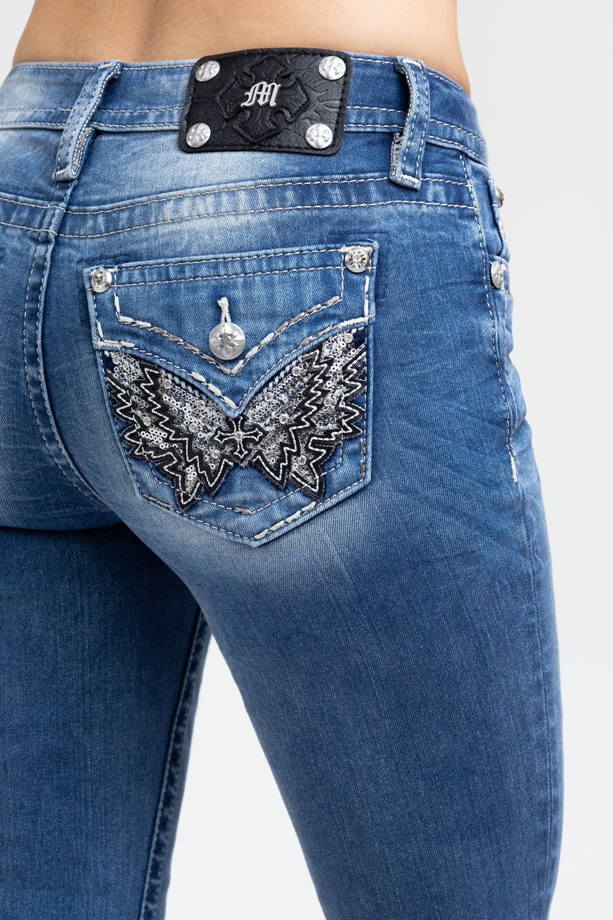 Ariana Wings Bootcut Jeans