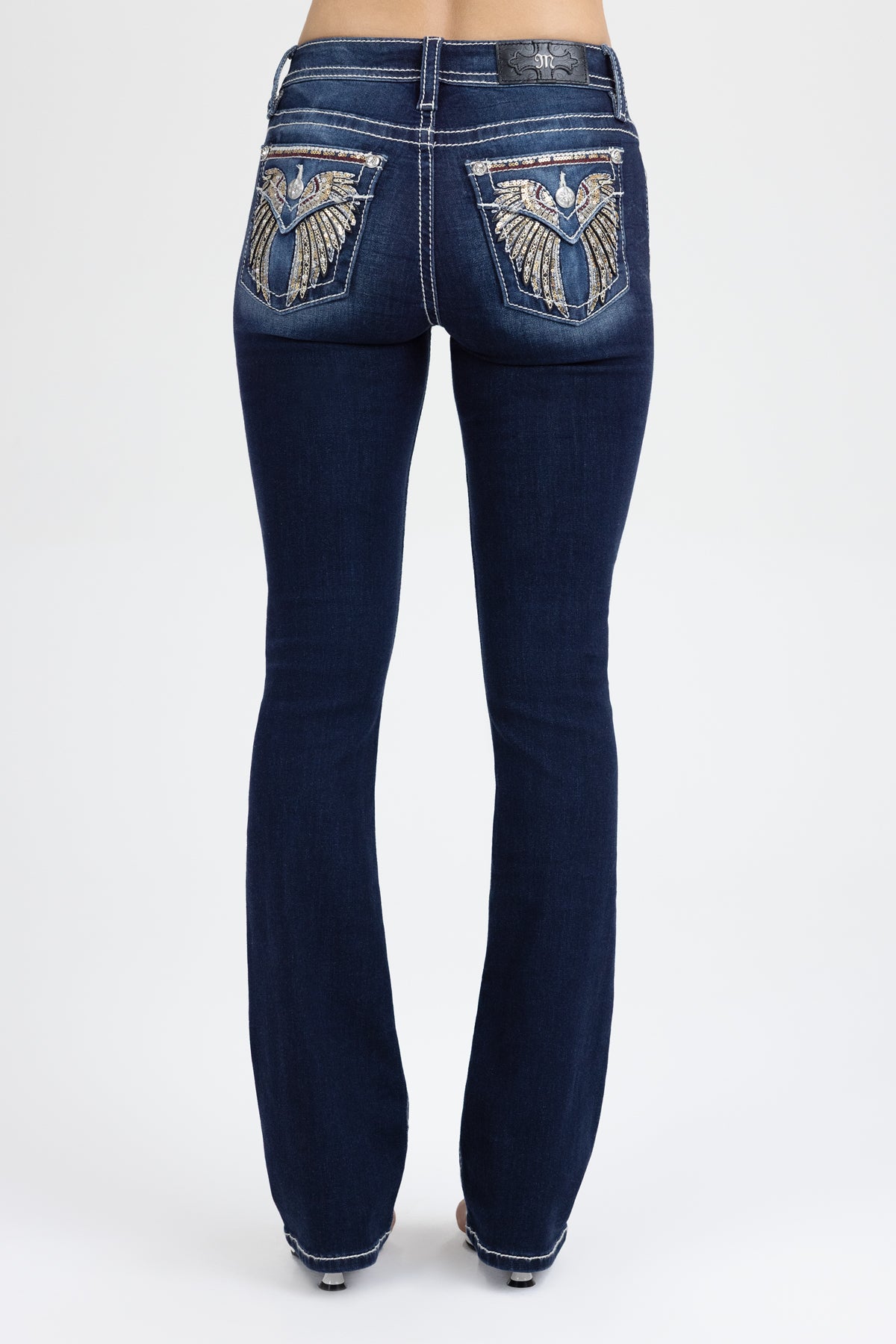 Arella Wings Bootcut Jeans