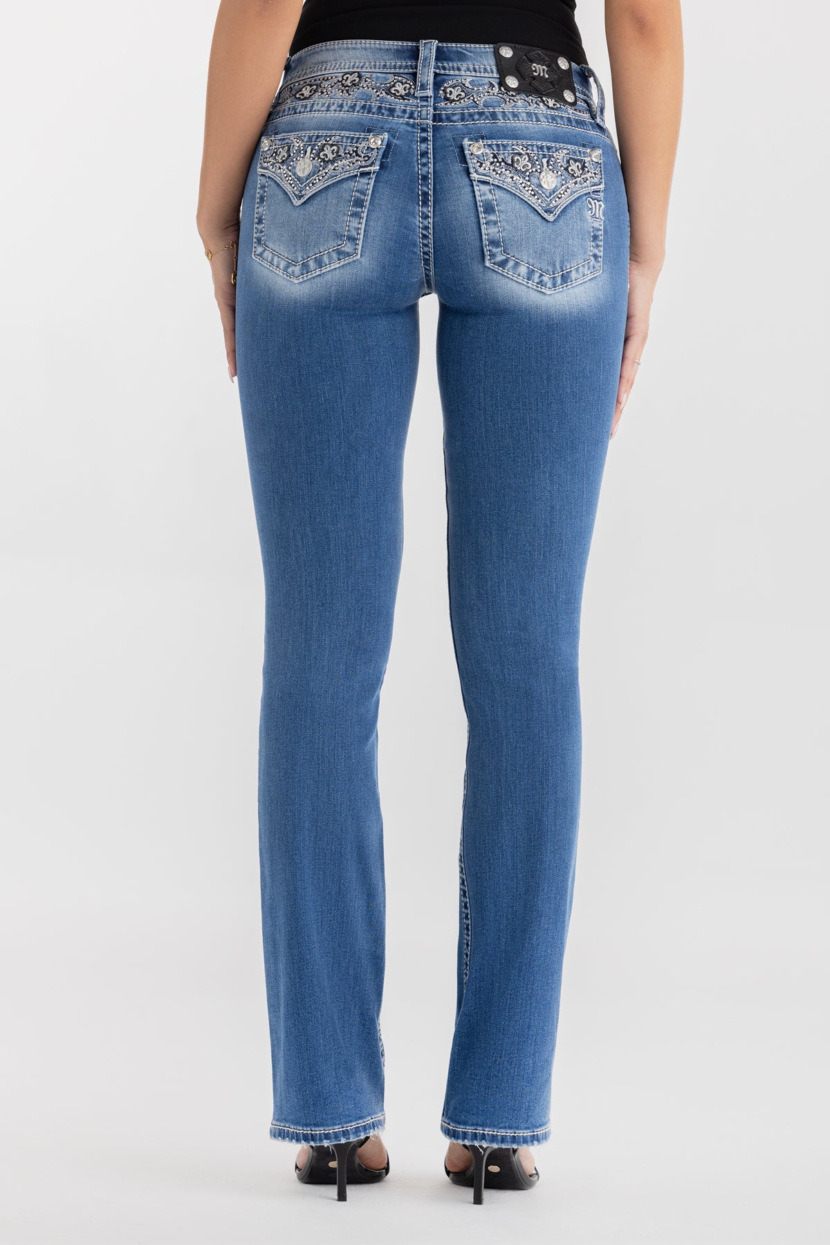 Solene Fleur Bootcut Jeans