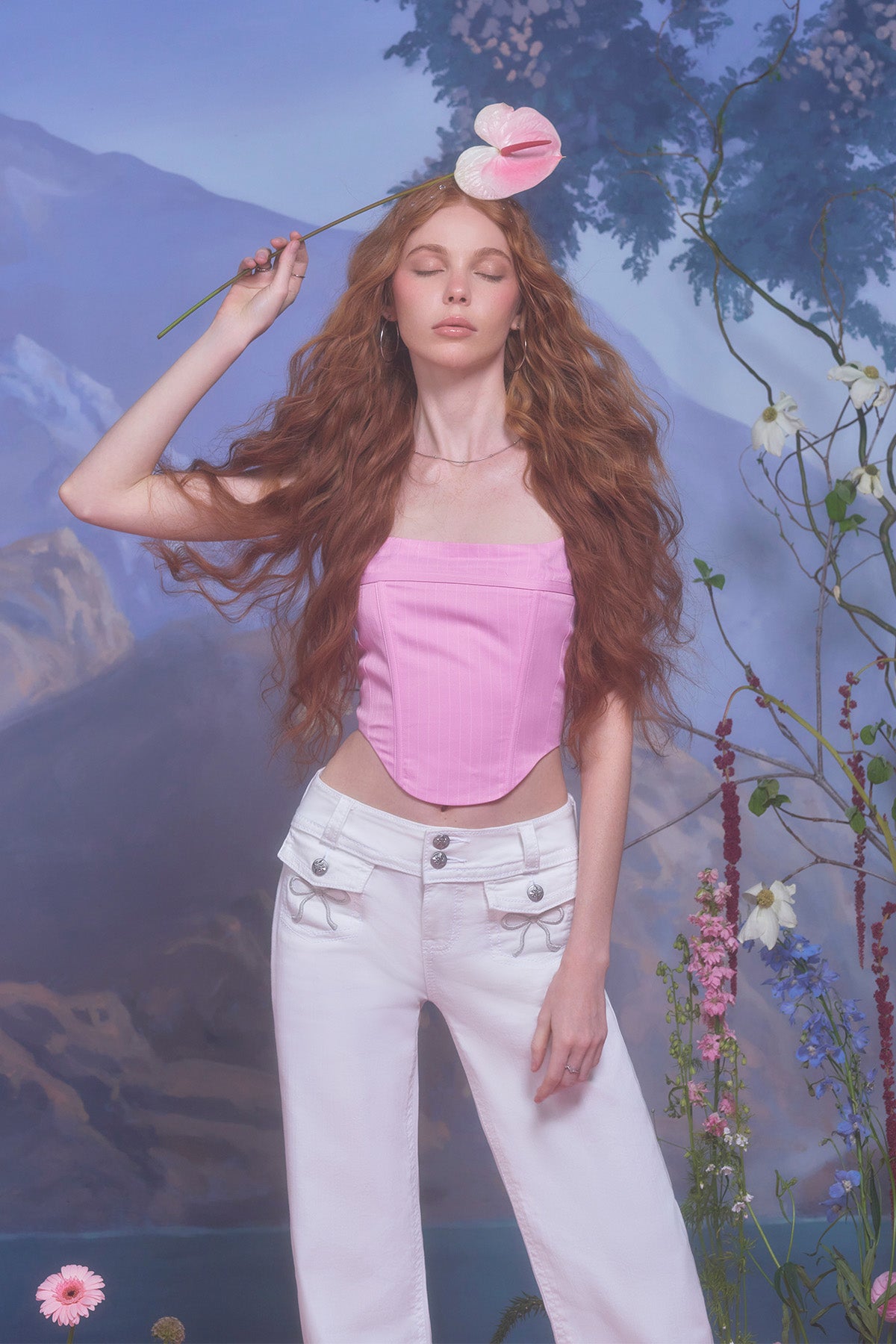 Heavenly Roselle Slim Wide